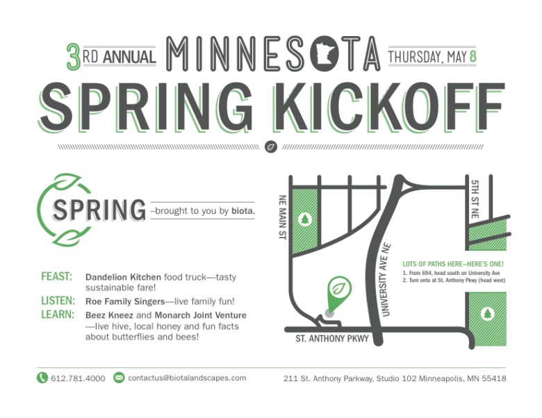 MN Spring Kickoff Print Invitation (back)
