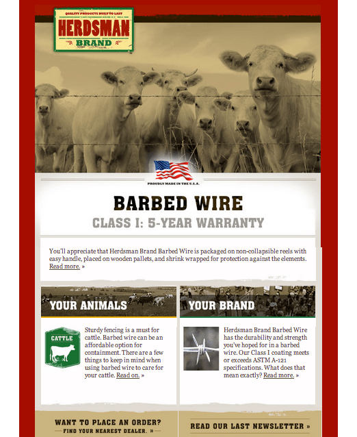 Herdsman Email April